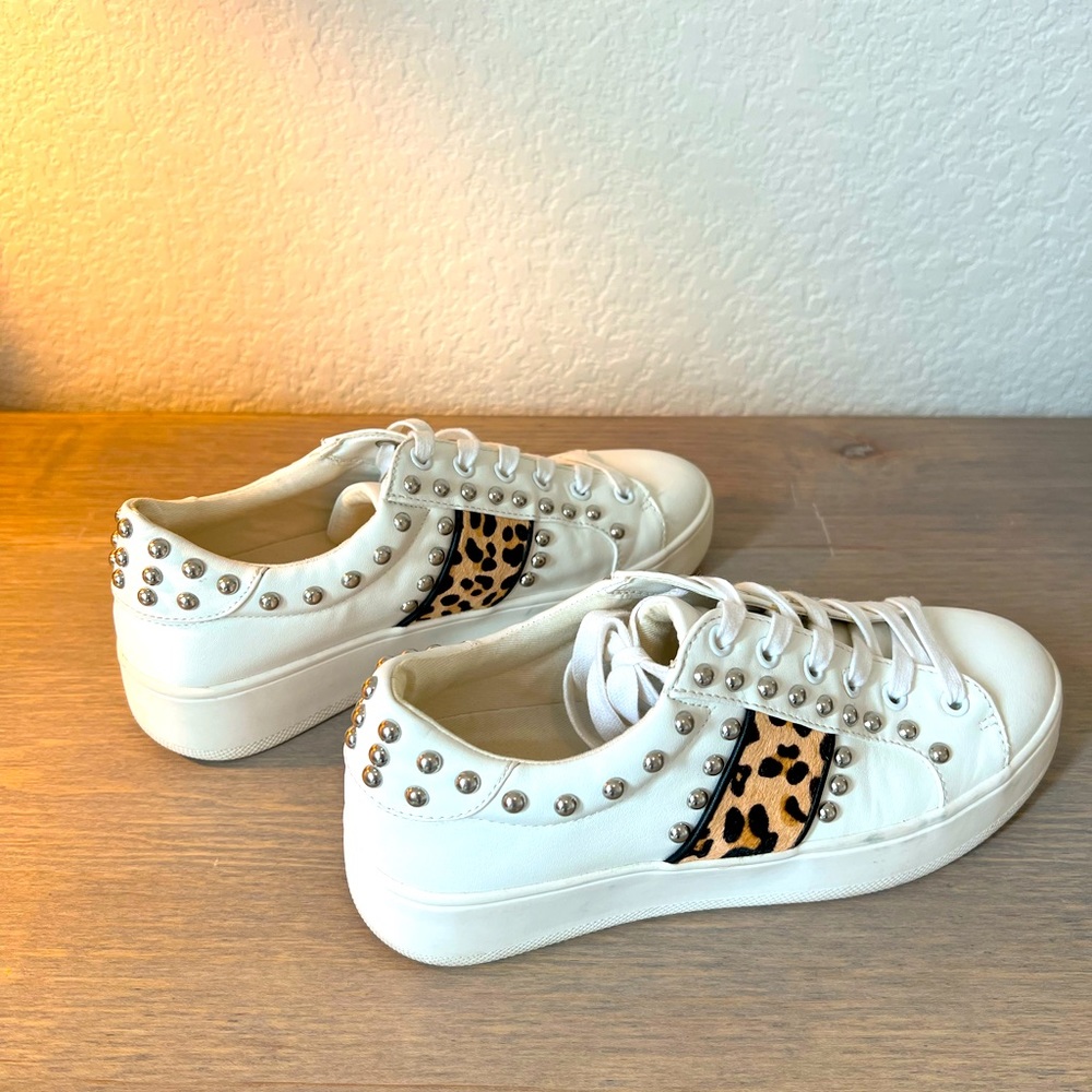 Steve Madden Sneakers-Leopard Detail